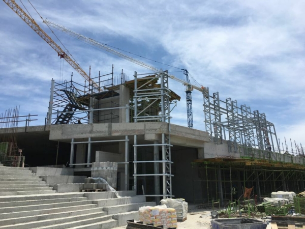 Commercial Steel project for Battery Park @ V&A Waterfront, Cape Town, South Africa. Industrial & Commercial Steel Structures.