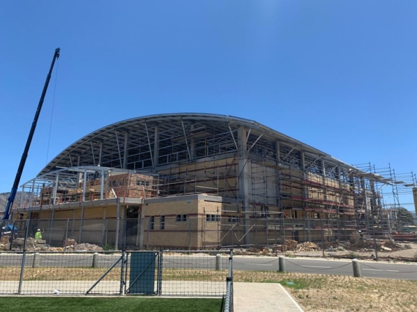 Roof Structure for Prince George Primary School, in South Africa. Industrial & Commercial Steel Structures.
