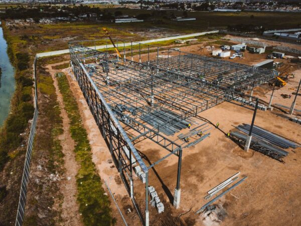 Bowler Plastics Warehouse, Commercial Steel Project. Industrial & Commercial Steel Structures