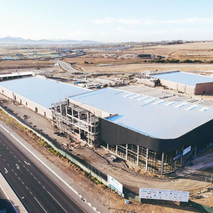 Groot Phesantekraal Shopping Centre - LRJ Steel. Commercial Steel Structures.