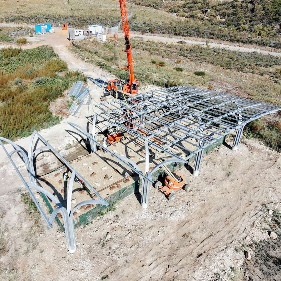 Berg Water Project Heritage Display x LRJ Steel. Commercial Steel Structures.